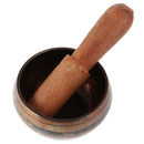 Tibetan Buddhist Chakra Singing Bowl Brass for Yoga Meditation Prayer 12.5CM