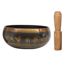 Tibetan Buddhism 14.5cm Singing Bowl Yoga Meditation Relaxation+Wood Hammer