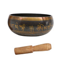 Tibetan Buddhism 14.5cm Singing Bowl Yoga Meditation Relaxation+Wood Hammer