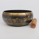 Tibetan Buddhism 14.5cm Singing Bowl Yoga Meditation Relaxation+Wood Hammer