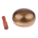 Buddhist Tibetan Chakra Singing Bowl Brass for Yoga Meditation Prayer Nepal 13cm