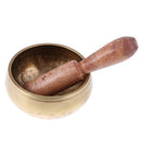 Tibetan Buddhist Chakra Singing Bowl Brass for Yoga Meditation Prayer Nepal 17CM