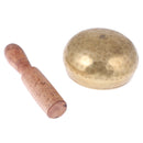 Tibetan Buddhist Chakra Singing Bowl Brass for Yoga Meditation Prayer Nepal 17CM