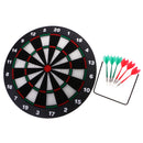 42CM Safety Dart Set Dart Board With Darts Rubber End Famliy Game For Kids