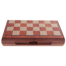 Chess Wooden Magnetic Board Hand Crafted Folding Chessboard Travel Game Set High quality