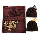 Chess Wooden Magnetic Board Hand Crafted Folding Chessboard Travel Game Set High quality