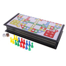 Portable Travel Flying Chess Set Magnetic Folding Board with Pieces Dice for Children Kids Toy