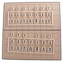 Japanese Chess Classical Shogi Game Set with Wooden Board Table Travel Game