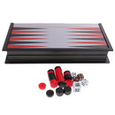 NEW Backgammon Foldable Magnetic Chessboard Checkers Chess Classic Game Board DIY Party Fun