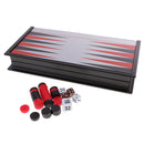 NEW Backgammon Foldable Magnetic Chessboard Checkers Chess Classic Game Board DIY Party Fun