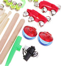 Orff World Educational Wooden Musical Instrument Percussion Drums Bell Children's Toys Gift DIY