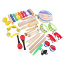 Orff World Educational Wooden Musical Instrument Percussion Drums Bell Children's Toys Gift DIY