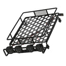 Metal RC Crawler Roof Rack w/ 4 White LED Nightlight for 1/10 HSP RC4WD D90
