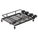Roof Luggage Rack w/ LED Light for 1/10 1/8 CC01 CR01 D90 AXIAL SCX10 RC Car