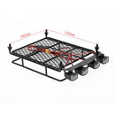 Roof Luggage Rack w/ LED Light for 1/10 1/8 CC01 CR01 D90 AXIAL SCX10 RC Car