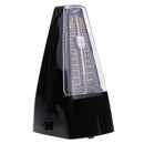 Durable Black Pyramid Shape Mechanical Pendulum Beat Metronome for Violin Harp Paino