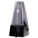 Durable Black Pyramid Shape Mechanical Pendulum Beat Metronome for Violin Harp Paino