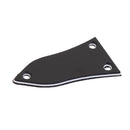 Durable 3ply Plastic Truss Rod Cover for Epiphone Guitar Replacement Accessory Black