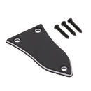 Durable 3ply Plastic Truss Rod Cover for Epiphone Guitar Replacement Accessory Black