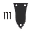 Durable 3ply Plastic Truss Rod Cover for Epiphone Guitar Replacement Accessory Black
