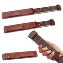 Brown Pocket Guitar Acoustic Practice Tool Gadget Chord Trainer 6 String High quality New