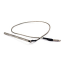 Durable 5 Pieces Guitar Rod Piezo Pickups Set for Ukulele Guitar Replacement Parts Silver