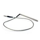 Durable 5 Pieces Guitar Rod Piezo Pickups Set for Ukulele Guitar Replacement Parts Silver