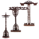 12Hook Brush Rack Chinese Calligraphy Pen Holder Stand for Large/Small Brush