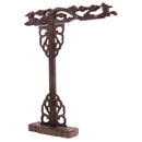12Hook Brush Rack Chinese Calligraphy Pen Holder Stand for Large/Small Brush