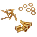 6 Pieces 3R 3L Closed String Tuning Pegs Locking Tuner Machine Heads for Electric Acoustic Guitar Parts