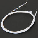 Durable 2 Set Ukulele Replacement Nylon Strings Black White 68cm
