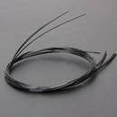 Durable 2 Set Ukulele Replacement Nylon Strings Black White 68cm