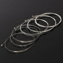 Set of 6 Pieces Electric Guitar Replacement Stainless Steel Strings Musical Instrument Accessory