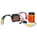 Waterproof F540 3000KV Brushless Motor &45A ESC for 1/10 1/12 RC Car Truck Part Accessories Orange