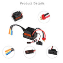 Waterproof F540 3000KV Brushless Motor &45A ESC for 1/10 1/12 RC Car Truck Part Accessories Orange