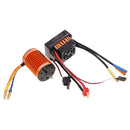 Waterproof F540 3000KV Brushless Motor &45A ESC for 1/10 1/12 RC Car Truck Part Accessories Orange