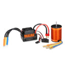 Waterproof F540 4370KV Brushless Motor +45A ESC for 1/10 1/12 RC Car Truck Boat
