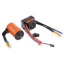 Waterproof 3660 3800KV Brushless Motor + 60A ESC Set for 1/10 RC Car Truck Model Vehicle Parts