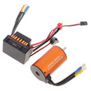 Waterproof 3660 3800KV Brushless Motor + 60A ESC Set for 1/10 RC Car Truck Model Vehicle Parts