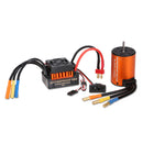 Waterproof 3650 4300KV Brushless Motor + 60A ESC Set for 1/10 RC Car Truck Accessories