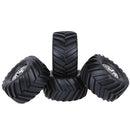 4 Pieces Monster Truck Climbing Bigfoot Car Rubber Tyre Tires for Kyosho HSP 1:10 Car