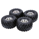 4 Pieces Monster Truck Climbing Bigfoot Car Rubber Tyre Tires for Kyosho HSP 1:10 Car