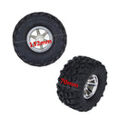 4 Pieces Monster Truck Bigfoot Car Rubber Tyre Tires for Kyosho HSP 1:10 Car