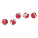 5pcs 16mm Professional DIY Trumpet Repair Parts Instrument Trumpet Cornet Valve Finger Buttons Music Lovers Gift
