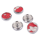 5pcs 16mm Professional DIY Trumpet Repair Parts Instrument Trumpet Cornet Valve Finger Buttons Music Lovers Gift