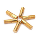 Set of 6 Pieces Humbucker Guitar Pickup Steel Pole Screws for Electric Guitar Replacement Parts
