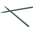 Portable 2 Pieces Maple Wood Drum Sticks Rods for Drummer Replacement Accessory Green