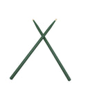 Portable 2 Pieces Maple Wood Drum Sticks Rods for Drummer Replacement Accessory Green