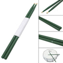 Portable 2 Pieces Maple Wood Drum Sticks Rods for Drummer Replacement Accessory Green