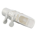 A2 Alto Saxophone Flute Head Clamps Mouthpiece Silver Instrument Accessor High Quality
